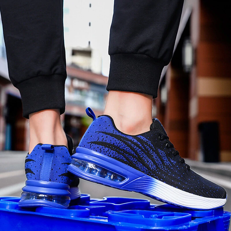 (image for) TENGOO Outdoors Mesh Material Breathable Anti-slip Lightweight Sport shoes Air shoes for Running Basketball Workout Gym